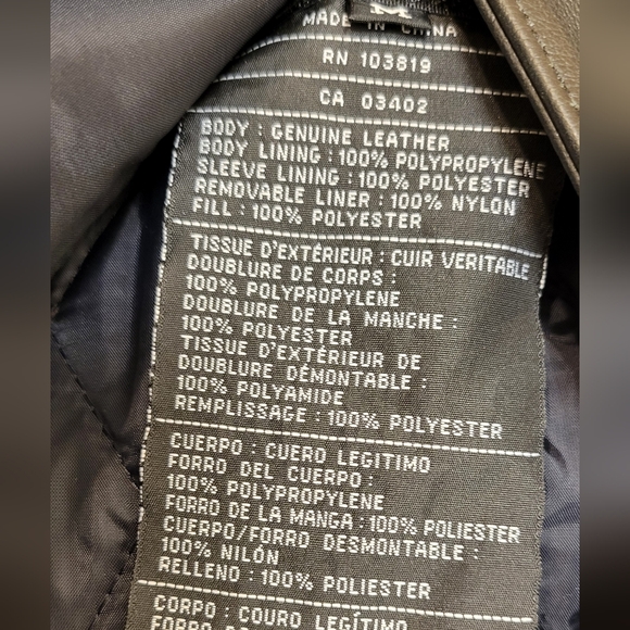 Harley-Davidson Leather Riding Jacket Size Medium - Picture 6 of 9